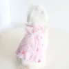 Vêtements pour chiens Chat Chiot Jupe Robe d'été Chihuahua Yorkshire Terrier Vêtements Poméranie Shih Tzu Caniche maltais Vêtements pour animaux de compagnie Robes XS