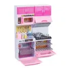 Kitchens Play Food ldren's Kitchen Toys Cooking Games and Pot Games Food Sets Mini kitchen bar and stove cabinet Pretend Play Christmas Giftsvaiduryb