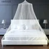 البعوض صافي 4 ألوان الصيف Elgant Hung Dome Net Mosquito لـ Double Bed Summer Polyester Mesh Fabric غرفة نوم للطفل البالغين معلقة DecorVaiduryd