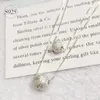 Hängen Colusiwei Authentic 925 Sterling Silver Two Style Frosted Little Ball Pendant Necklace For Women Box Chain Fine Jewelry 2024