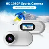 Sports Action Video Cameras Mini Action Camera 1080P Full HD Vlog Clip 360 Rotating Video Record Sports DV Action Body Camera Dash Cam For Car Bicycle YQ240119