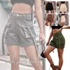 Women's Shorts Women Summer Cargo Shorts Casual Pockets Beach Short Pants Harajuku Chic Short Pants All Match Streetwear BottomsL240119