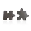 Puzzle Star Moon Pumpkin Ghost Male and Female Face Earrings Fashion Stainless Steel New Style