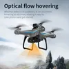 360 ° Hinder Undvikande KY102 Quadcopter UAV Drone Dual Cameras, Optical Flow Positioning, Stabil Flight, Gravity Sensing, One-Key Startup Christmas Gifts