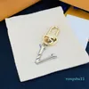 Luxo Lvity Designer Chaveiro Cordões para Chaves Banhado A Ouro 18K Com Selo Em Relevo Bolsas Femininas Cordões Amor Charme Chaveiro Aço Inoxidável