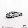 Electric/RC Car Mini GT 1 64 Model Car 911 (992) GT3 Legering Die-Cast Running Car-Silver Metallic #390-LHDL231223