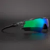 Occhiali da sole firmati Oakleies Okley Occhiali da ciclismo Sport all'aria aperta Pesca Luce polarizzata Antivento e resistente alla sabbia con montatura per miopia 5 lenti RNBL