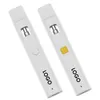 1/2ML Disposable Vape Pens E Cigarettes Vapers Pen Starter Kits D8 D9 D10 Empty Pods 300mah Bulit in Battery for Thick Oil Vaporizer Pens OEM Logo cartridges Packaging