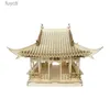 Arts and Crafts 3D Wooden Model Building Kits DIY Chinese Architecture Zuiweng Pavilion Jigsaw Puzzles Toys for Adults Birthday Gifts Home Decor YQ240119