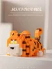 Manyetik Bloklar Ldren'in Oyuncakları Yaratıcı Karikatür Figürinler Kedi Modelleri Bulmaca Montaj Bina Başları Masaüstü Dekorasyonları Vaiduryb