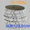 Blue White Yellow Red Warm LED Strip Light 5m 3528 SMD Flexibel nonwaterproof 12V 600 lysdioder Super Bright High Quality 150m 150 Meter Vai LL