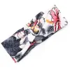 12 styles Women Girls Hairband Yoga Sport Hair Bands Floral Cross Hairband Vintage Printed Knot Headband 0119