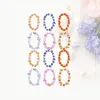 Dekorativa blommor 12 PCS prydnadstillbehör strand tema Party Decorations Flower Necklace Hawaiian