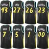 Print Men Woman City Basketball Pascal Siakam Jersey 43 Daniel Theis 27 Jarace Walker 5 Ben Sheppard 26 Buddy Hield 7 Obi Toppin 1 Jalen Smith 25 Earned Icon Sport