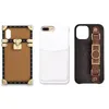 iPhone 15 14 Pro Max Designer Phone Case for Apple 13 12 11 Luxury Pu Leather Bristband Crossbody Trunkカードホルダー