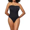 Belts Strapless Bodysuit For Women Seamless Shapewear Thong Body Shaper Prom Romper Lace Suits Finesse Outfit
