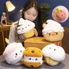 Schattig pluche kussen taart pop speelgoed cartoon dessertwinkel decoratie pop woondecoratie knuffel kindergeschenken gevulde taart knuffels partij gunst