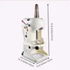 Electric Ice Shaver Machine Shaved Ice Snow Cones Snow Flakes Maker Crusher