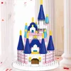 Magnetic Blocks Micro particle building block ldren's large pink fantasy castle princess girl puzzle toyvaiduryb