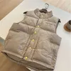 Marke Designer Neue Warme Herbst und Winter Verdickte Weste frauen Mode Mantel Casual Daunen Jacke