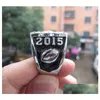 Cluster Rings Fantasy League Football FFL Championship Ring Men Fan Souvenir Gift Wholesale Drop Leverans smycken Ring DHVQK