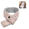 Bandanas USB Charging Warm Heated Scarf Soft Electric Heating 3 Levels Thermal Neck Wrap Warmer For Climbing Hiking Cycling