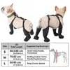 Dog Apparel Boot Leggings Suspenders For Large And Medium Dogs All Weather Easy On Stay Boots Winter Snow Hiking With
