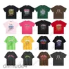 T-Shirts Erkekler Tasarımcı Siyah SP5der Young Thug 555555 T gömlek Günlük moda gevşek örümcek T-Shirt Kadın Sokak Giysileri G940 0B1W