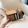 2024 moda listrado contraste casual bolsa feminina ombro diagonal saco versátil designer bolsas de luxo bolsas