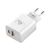 40w carregador rápido tipo c carregador rápido pd USB-C adaptador de carregador de parede de carregamento rápido para samsung s24 iphone 15 xiaomi huawei móvel