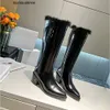 JC Jimmynessity Choo Leather Hardware New Vintage Designers Boots Trim Side Zipper Bootes Cow Hide Point Fashion Fashion Boots Boots Designer Shoes Factory Footwe