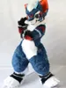 Long Fur Husky Dog Costume Mascot Cartoon Anime Theme Character Unisex vuxna storlek reklam rekvisita julfest utomhus outfit kostym