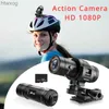 Videocamere per azioni sportive F9 Telecamera sportiva HD 1080P Telecamera per casco da moto per bici Azione esterna DV Video DVR Registratore audio Dash Cam per auto Bicicletta YQ240119