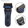 Electric Shavers Kemei KM-2016 Men's Cordless Electric Shaver Razor beard Trimmer Rechargeable Reciprocating Double Groomer Wet and Dry Use Q240119