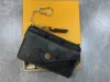 10A M69431 حامل بطاقة Recto Verso Designer Fashion Womens Mini Zippy Organizer Wallet Coin Bage Belt Belt Bagout Pouchette