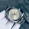 حزام ميكانيكي ميكانيكي تلقائي للرجال 41 36 ملم قرص مصمم مقاوم للماء مشاهدة Montres de Luxe Full Function World Time