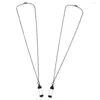 Anhänger Halsketten 2 Stück Haustier Asche Halskette Erinnerungsgeschenke Gedenken Pave Heart Edelstahl für
