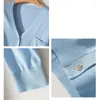Women's Blouses Ice Silk Knitted Shirt Thin Style Outwear Sunscreen Cardigan Short Long Sleeve V-Neck Top
