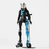 Figury zabawek akcji Shojo-Hatsudoki Motored Cyborg Runner SSX 155 Techno Azur Action Ręcznie wykonane zabawkowe peryferyjne Prezent