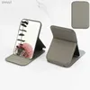 2pcs 거울 포켓 사각형 메이크업 접이식 거울 울트라 얇은 접이식 메이크업 미러 맞춤형 휴대용 컴팩트 화장품 거울