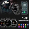 Montres intelligentes 2023 nouvelle montre intelligente hommes moniteur de santé militaire 1.39 ''appel Bluetooth Fitness étanche Sport Smartwatch pour IOS Android PhoneL2401