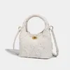 Evening Bags Sweet Cool Style Handbag Stitching Fashion Versatile Armpit Bag Rhombus Simple Casual Crossbody Fashionable