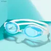 Accessoires de plongée Lunettes de plongée Piscine Étanche Matériau en Silicone Ceinture Miroir Anti-buée Lunettes de Natation Universelles de Haute qualité YQ240119