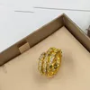 Snakee Anillo Pierścienie 18K Gold Twist Pierścień z kamieniem 3 Kolor Węża Węża Kształt Biżuteria Hurtownia Pierścionki Sizer 6 7 8 9 Luksusowe prezenty dla kobiet Pierścień Pierścień