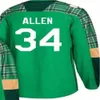 Green Patricks Day St. Blues Carter Hutton 55 Colton Parayko 19 Jay Bouwmeester 34 Jake Allen 26 Paul Stasy Blank Hckey Jerseys 5931