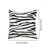 Pillow Faux Fur Animal Print Throw Case Leopard Tiger Zebra Cow Snake Covers For Home Sofa Chair Decorative Pillowcases