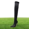 2020 SAGACE Women039s, зимние высокие сапоги, сапоги, женская обувь, женские чулки на остром высоком каблуке, выше колена, CSV O18906671