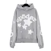 Spring and Autumn Hellstar Designer Long Sleeve Sweatshirts Pullover Hip Hop Retro Alphabet Print High Street Personalized Hell Star Hoodie A High Quality