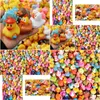 Bath Toys 100st Random Rubber MTI Styles Baby Badrumsvatten Toy Swimming Pool Floating Y20032336588742454375 Drop Delivery Kids Mate Dhobv