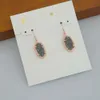 Designer Kendrascott Neclace Jóias Ke Jóias Lee Oval A-class Platinum Crystal Dente Pedra Pingente Brincos Earhooks Brincos